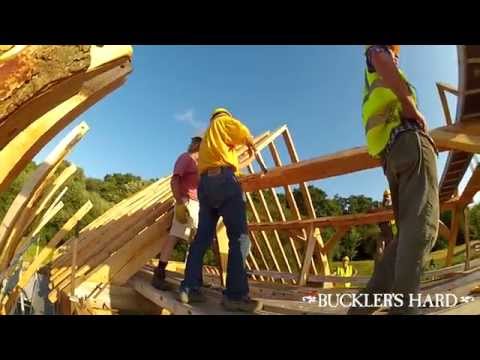 Shipwrights' Workshop - Timber Frame Raising