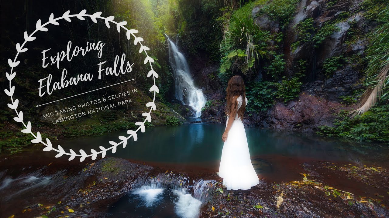 An adventurer embarks on a visit to Elabana Falls.