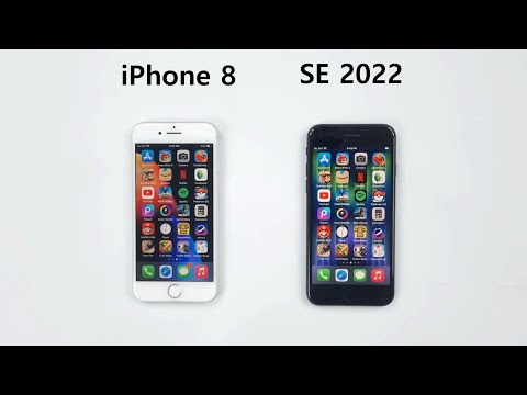 iPhone 8 vs iPhone SE 2022 - SPEED TEST!