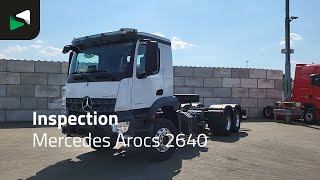 Venta de Mercedes-Benz Arocs 2640 6X4 NEW chassis PTO preparation Big-Axle Alcoa Automa camión chasis - Imagen 4 | Autoline AR Mercedes-Benz Arocs 2640 6X4 NEW chassis PTO preparation Big-Axle Alcoa Automa camión chasis nuevo | Imagen 4 - Autoline