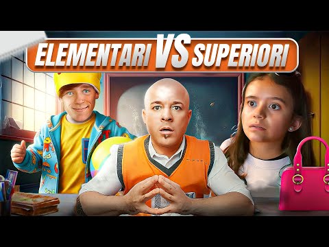 ELEMENTARI VS SUPERIORI🤯 - IL FILM - iPantellas
