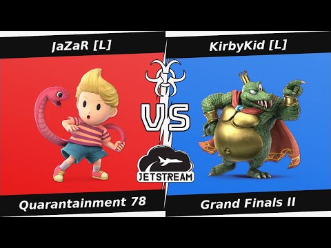 Quarantainment 78 Grand Finals II - JaZaR [L] (Lucas) Vs KirbyKid [L] (King K Rool) - SSBU