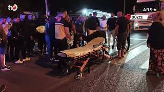 Düzce’de Motosiklet Kazası 1 Ölü