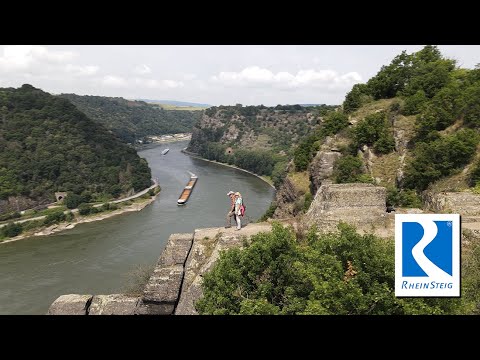 15. Etappe Rheinsteig, St.  Goarshausen - Kaub