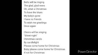 Please come home for Christmas - Jesse McCartney