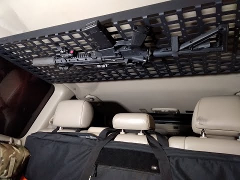Molle-панель Xroad для Toyota Land Cruiser 100/Lexus LX 1997-2008 на окно в багажник/левая (XRM-100-RWL) - фото 1 - id-p2374931673