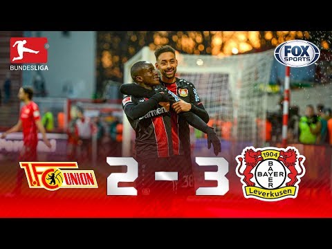 QUE JOGO FOI ESSE?! Melhores momentos de Union Berlin 2 x 3 Bayer Leverkusen na Bundesliga