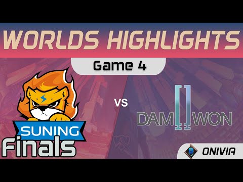 SN vs DWG Highlights Game 4 Finals Worlds 2020 Playoffs Suning vs DAMWON Gaming by Onivia