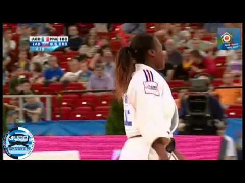 European Judo Championship Budapest 2013 Final -63kg AGBEGNENOU (FRA) - LABAZINA (RUS)