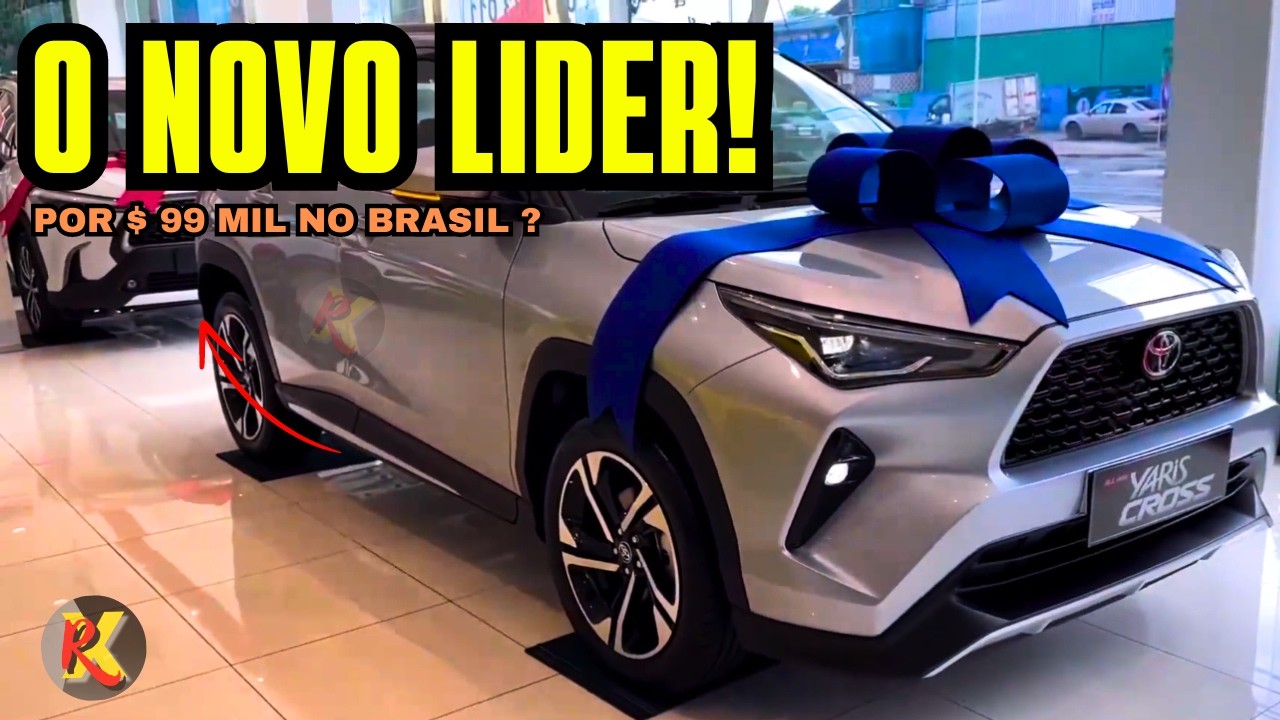 ANTI-CRETA: NOVO TOYOTA YARIS CROSS 2025 - O SUV COMPACTO SUPREMO DO BRASIL