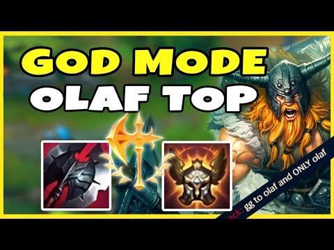 THIS OLAF STRATEGY IS 100% BROKEN! BEAT EVERY MELEE IN THE GAME! - League of Legends