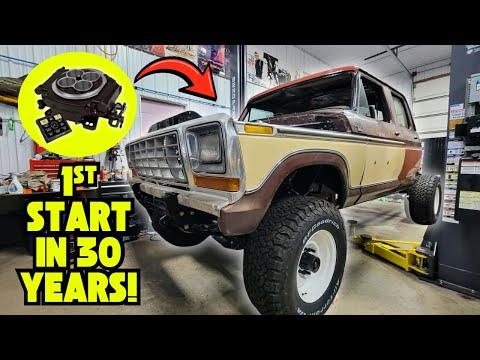Will it Run? Installing Holley Sniper 2 EFI on a 73-79 Ford Truck!