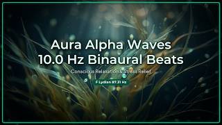 Aura Alpha Waves 10.0 Hz Binaural Beats | 意識的リラクゼーション・自律神経調整