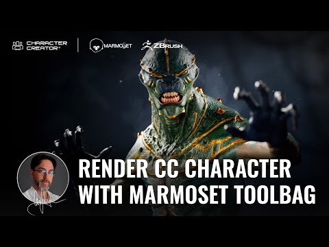 How to Render CC5 Characters in Marmoset Toolbag (Full Auto Setup Guide)