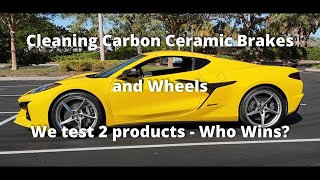 Cleaning Carbon Ceramic Brakes, rims, and wheels