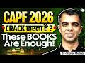 CAPF 2026 Booklist Best Books To Crack CAPF Exam By Sharad Mudgal