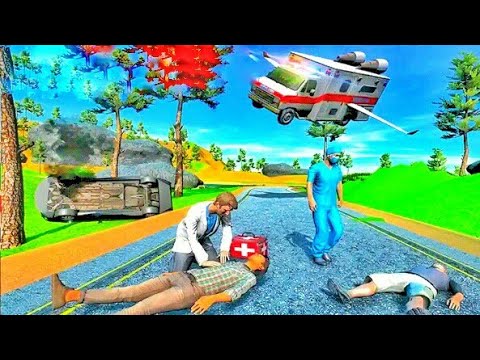 Flying City Ambulance Simulator 2020 Game :)( And Gameplay) TAYYAB Gaming Star