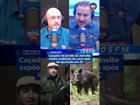 Caçador de javalis de Joinville expõe realidade da caça após lei aprovada em SC