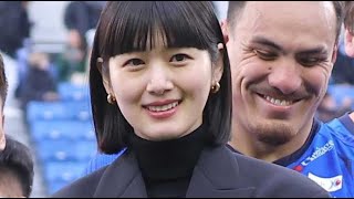 【ラグビーＷ杯】稲垣啓太の妻・貴子、夫の代表通算５０試合目を祝福「歓声に包まれる彼の姿に心が震えました」[24/24]