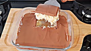 FIZ essa sobremesa 5 vezes em UM SÓ DIA de tão gostoso que fica | receitas fáceis e rapidas