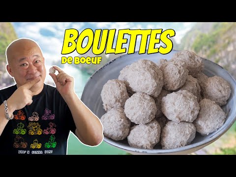 Beef meatballs for hot pot
