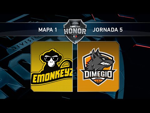 EMONKEYZ vs DIMEGIO - #LoLHonor5 - Mapa 1 - Jornada 5 - T10