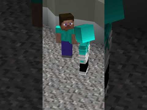 GUYS vs GIRLS - WHEN FRIENDS HAVE A PAW |  MINECRAFT #SHORTS