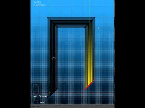 Using the Shear command in Blender 2.6 for a Frame