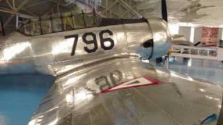 preview picture of video 'Museo de la Fuerza Aérea Mexicana - North American AT-6G Texan'