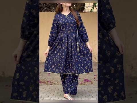 summer dress design 2025 / new printed dress designs #shorts #dress #virlshorts #youtubeshorts