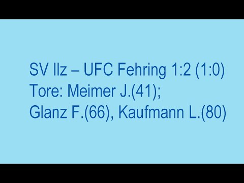 SV Ilz – UFC Fehring  1:2 (1:0)