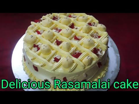 #delicious Rasamalai cake recipe in தமிழ் #Rasamalai cake decoration recipe