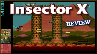 Insector X - on the SEGA Genesis / Mega Drive with Commentary !!