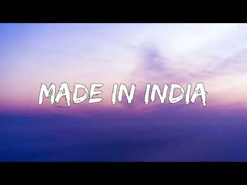Made In India  -  Alisha Chinai  (Lyrics )