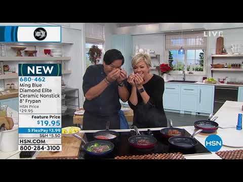 Ming Blue Diamond Elite Ceramic Nonstick 8" Frypan