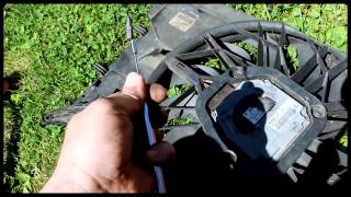 2004 volvo s60r radiator fan replacement overheating