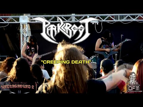 PARKCREST "Creeping Death "cover Metallica en vivo Lo Espejo Metal Underground l