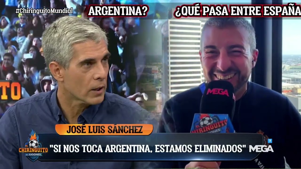 😶 JOSÉ LUIS SÁNCHEZ DEJA PERPLEJOS A MATÍAS Y LOBO