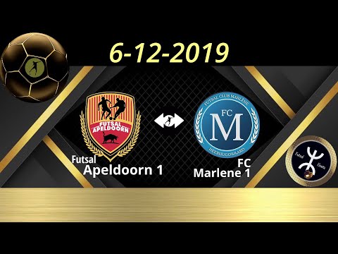 Futsal Apeldoorn 1 - FC Marlene 1   (6-12-2019)