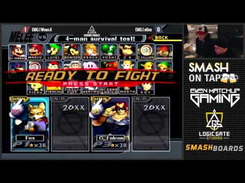 SOT #47 - EMG Weon-X (Fox) vs EMG n0ne (Falcon) - SSBM Losers Finals