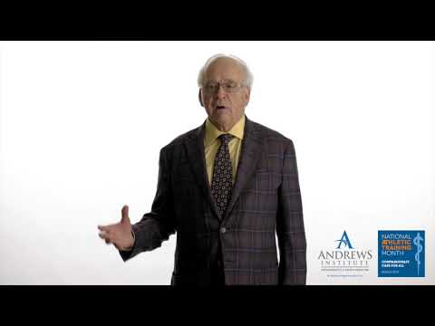 Dr. James Andrews Thanks Certified Athletic Trainers During National Athletic Training Month