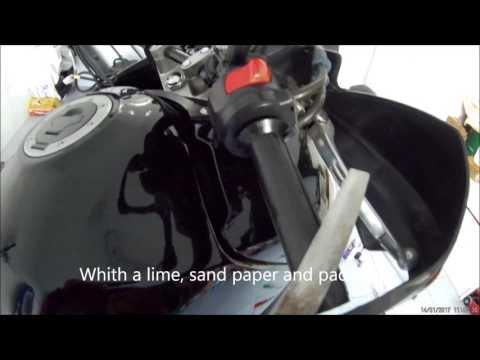 Installing Oxford hot grips