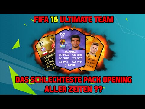 FIFA 16 "Mein schlechtestes Pack Opening aller Zeiten??"