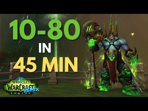 How I Level Alts 10–80 in 45 Minutes During Legion Remix