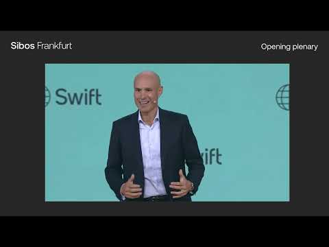 Sibos 2025 - Javier Pérez-Tasso, CEO, Swift addresses the opening plenary
