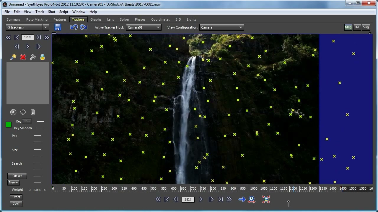 Advanced Auto Tracking and Mesh Building in SynthEyes