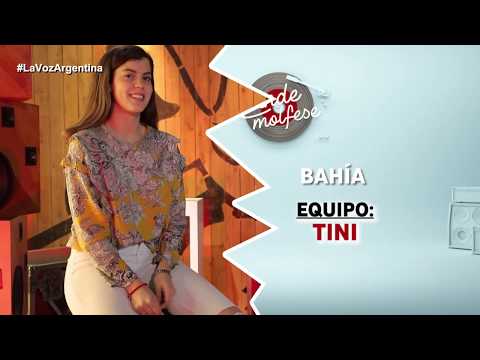 Bahía Lacarmon: "Cuando se dio vuelta Tini me quedé sin aire" - #TeamTini - La Voz Argentina 2018