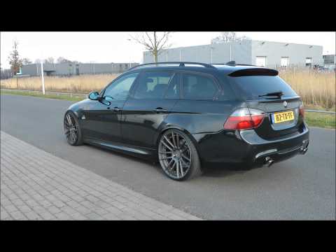 BMW 335i e91 500pk Exhaust sound (custom made)