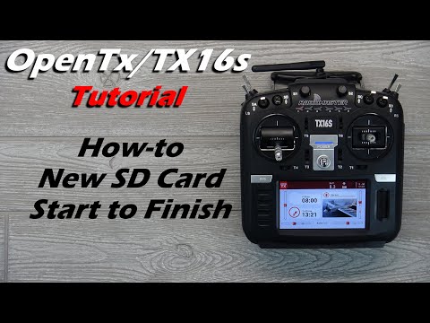 OpenTx Companion Tutorial • How-to Upgrade to a New SD Card • Radiomaster TX16s • [Beginners]