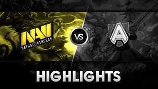 Highlights from Na'Vi vs Alliance @ HyperX D2L Western Challenge